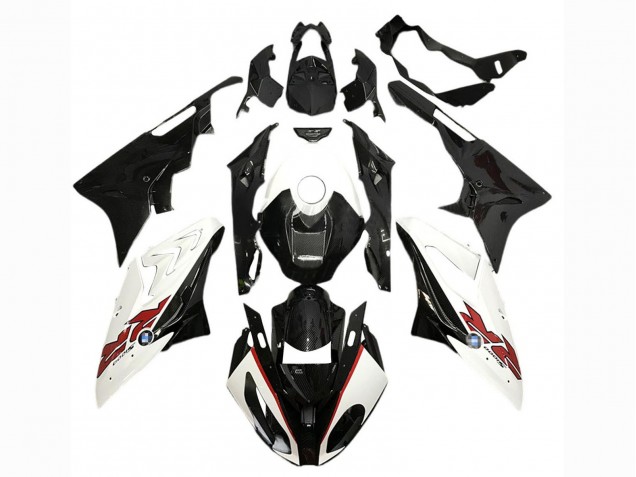 Compra Carenados Moto BMW S1000RR 2017-2018 - Blanco Negro Brillante