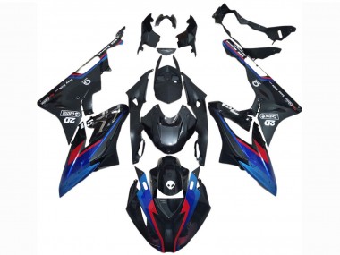 Compra Carenados Moto BMW S1000RR 2017-2018 - Azul Rojo Negro Brillante Castrol
