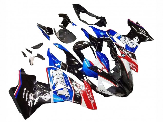 Compra Kits Carenados Moto BMW S1000RR 2017-2018 - Blanco Azul Rojo Negro Brillante