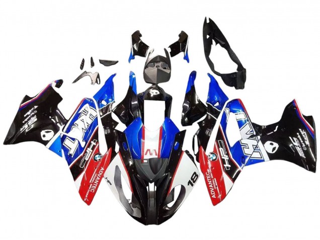 Compra Kits Carenados Moto BMW S1000RR 2017-2018 - Blanco Azul Rojo Negro Brillante