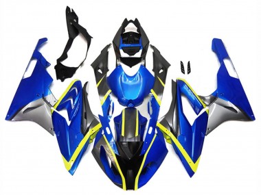 Compra Carenados Moto BMW S1000RR 2017-2018 - Plata Azul Amarillo