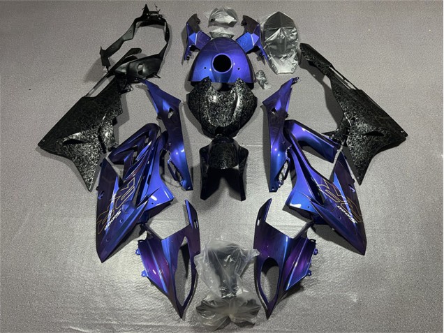 Compra Carenados Moto BMW S1000RR 2017-2018 - Azul Negro Falsificado FibraCarbono