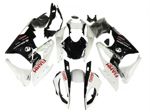 Compra Carenados Moto BMW S1000RR 2017-2018 - Blanco Negro Fiamm