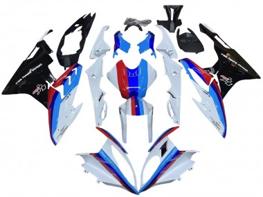 Compra Kits Carenado Moto BMW S1000RR 2015-2016 - Blanco Rojo Azul Negro Brillante