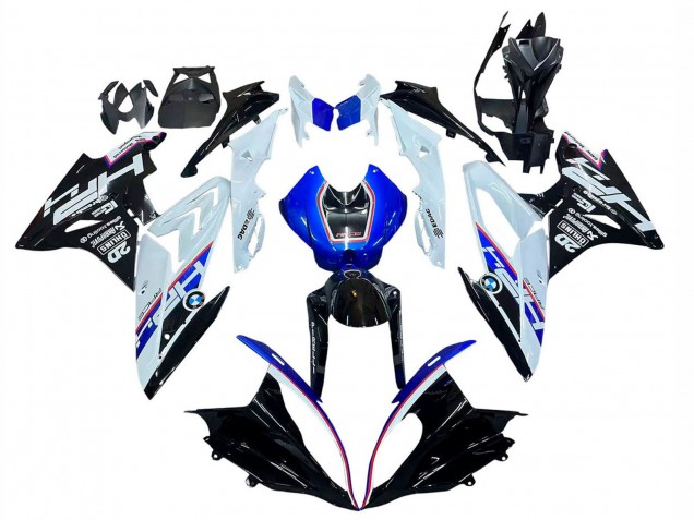 Compra Kits Carenado Moto BMW S1000RR 2015-2016 - Blanco Azul Negro Brillante