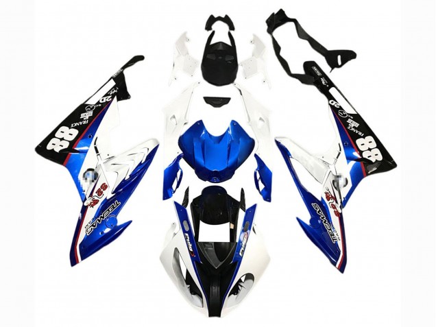 Compra Carenados Moto BMW S1000RR 2015-2016 - Blanco Azul Negro 88