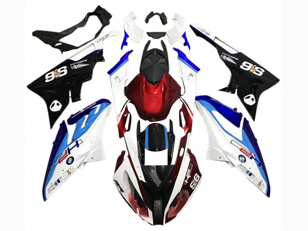 Compra Kits Carenado Moto BMW S1000RR 2015-2016 - Blanco Rojo Azul Negro