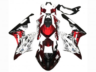 Compra Carenados Moto BMW S1000RR 2015-2016 - Blanco Rojo Negro