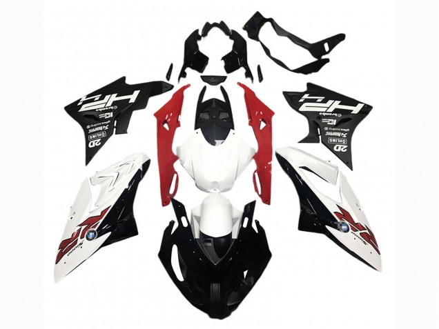 Compra Carenados Moto BMW S1000RR 2015-2016 - Blanco Rojo Negro Mate