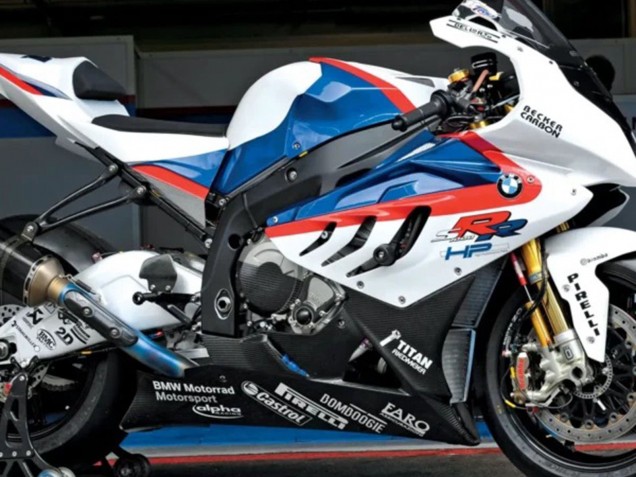 Compra Carenados ABS BMW S1000RR 2009-2014 - Blanco Rojo Azul Negro Brillante