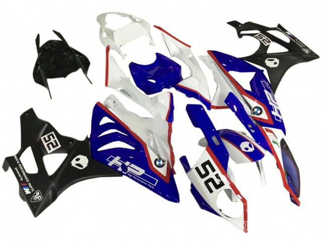 Compra Carenados Moto BMW S1000RR 2009-2014 - Blanco Rojo Azul Negro HP