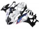 Compra Carenados Moto BMW S1000RR 2009-2014 - Blanco Rojo Azul Negro Brillante HP Becker Carbon