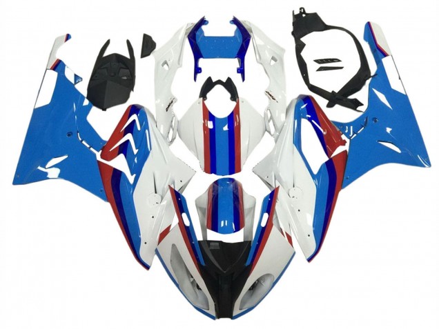 Compra Carenados Moto BMW S1000RR 2009-2014 - Blanco Rojo Azul