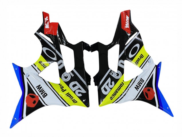 Compra Carenados Moto BMW S1000RR 2009-2014 - Azul Amarillo Rojo Negro Tiburón VR 46