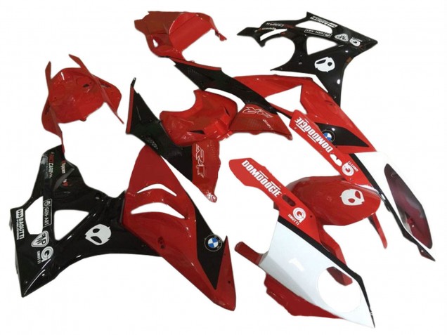 Compra Carenados Moto BMW S1000RR 2009-2014 - Rojo Blanco Negro Brillante