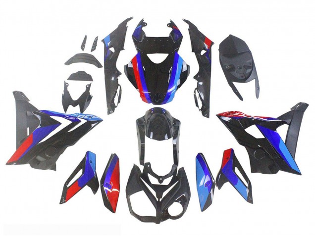Compra Carenados Moto BMW S1000R 2014-2016 - Azul Rojo Negro