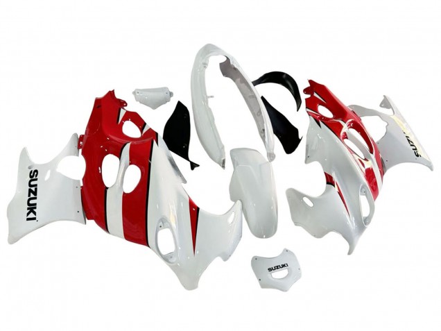 Compra Carenados Moto Suzuki GSX600F/GSX750F 2004-2006 - Blanco Rojo