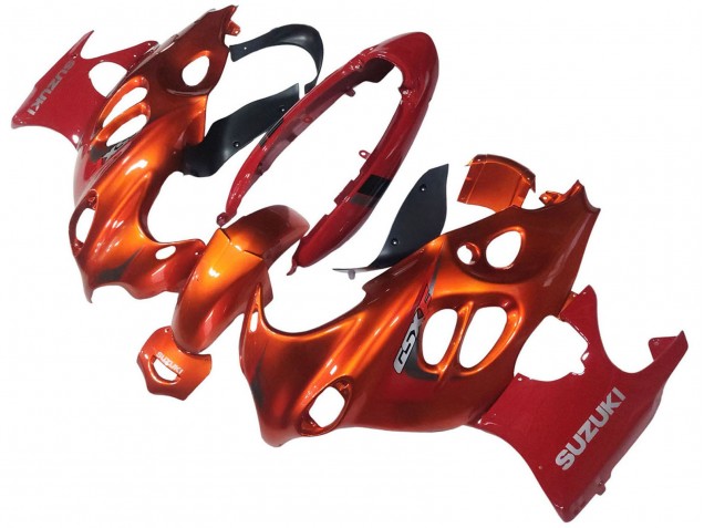 Compra Carenados Moto Suzuki GSX600F/GSX750F 2004-2006 - Burnt Naranja Blanco Logo