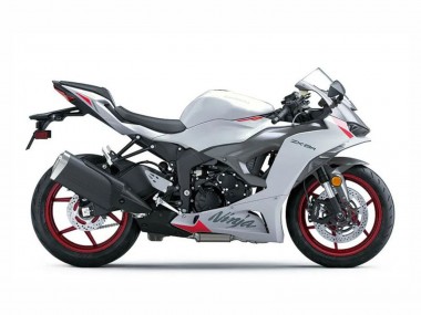 Compra Carenados Moto Kawasaki ZX6R 2023-2025 - Blanco Perla Negro Rojo