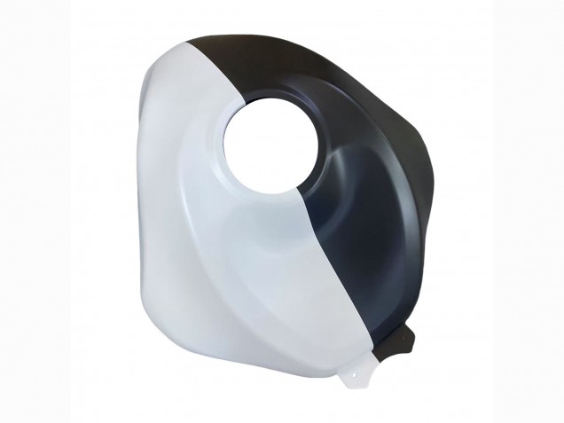 Compra Carenados Moto Kawasaki ZX6R 2023-2025 - Negro Blanco Flower