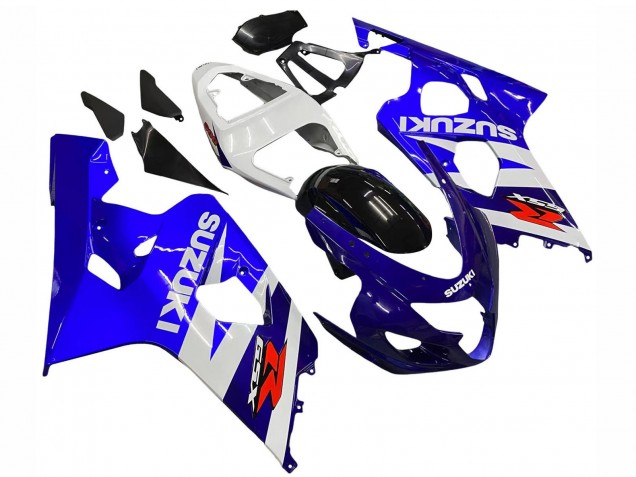 Compra Kits Carenado Moto Suzuki GSXR 600 / GSXR 750 2004-2005 - Blanco Azul Negro Rojo