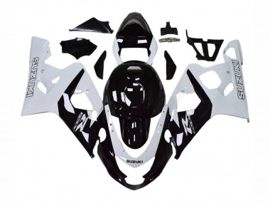 Compra Carenados Moto Suzuki GSXR 600 / GSXR 750 2004-2005 - Blanco Negro