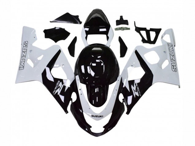 Compra Carenados Moto Suzuki GSXR 600 / GSXR 750 2004-2005 - Blanco Negro