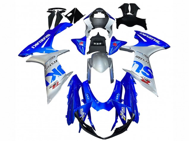 Compra Carenados Moto Suzuki GSXR 600 / GSXR 750 2011-2024 - Azul Plata Ecstar