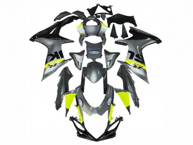 Compra Carenados Moto Suzuki GSXR 600 / GSXR 750 2011-2024 - Plata Amarillo Negro