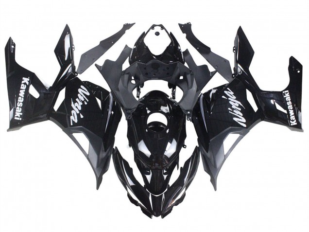 Compra Carenados Moto Kawasaki Ninja 400 2018-2024 - Negro Brillante Negro Mate Blanco Calcomanías