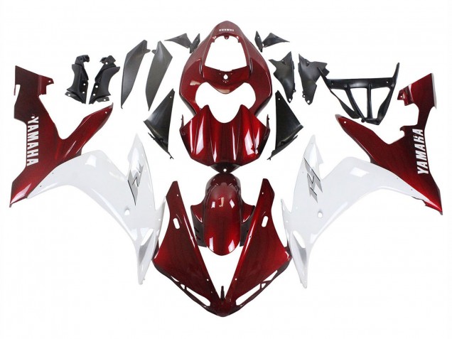 Compra Carenados Moto Yamaha YZF 1000 R1 2004-2006 - Rojo Blanco