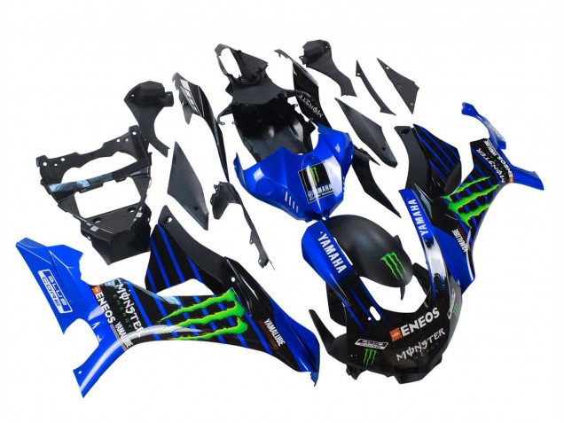 Compra Carenados Moto Yamaha YZF 1000 R1 2015-2019 - Azul Negro Mate Verde Monstruo ENEOS