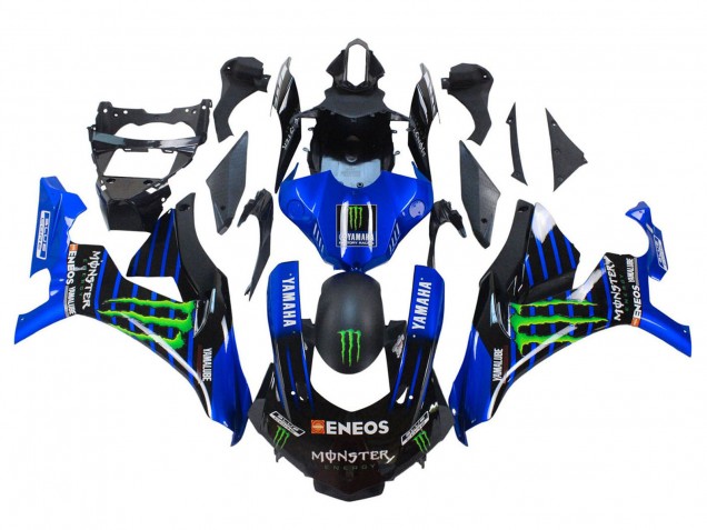 Compra Carenados Moto Yamaha YZF 1000 R1 2015-2019 - Azul Negro Mate Verde Monstruo ENEOS