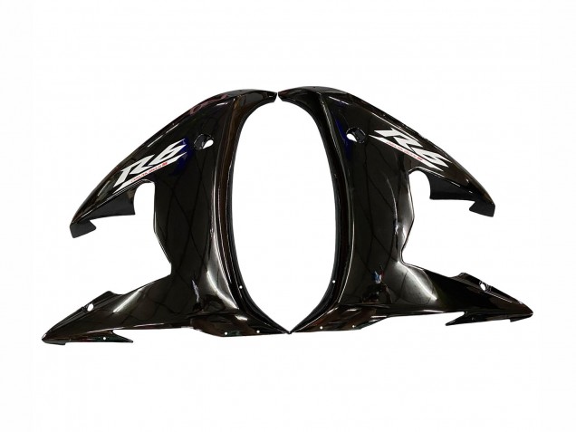 Compra Carenados Moto Yamaha YZF R6S 2006-2009 - Negro Brillante Blanco Calcomanías