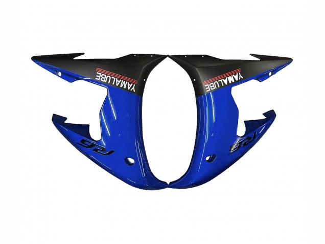 Compra Carenados Moto Yamaha YZF R6S 2006-2009 - Azul Blanco Negro Brillante Yamalube