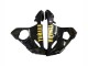 Compra Carenados Moto Yamaha YZF R6 2003-2004 - Negro Brillante Oro Calcomanías