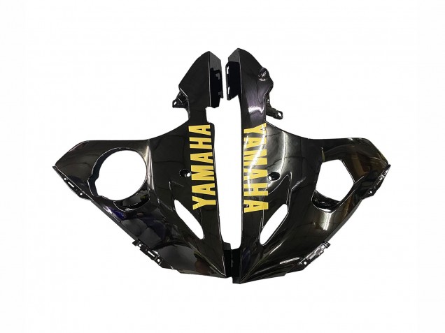 Compra Carenados Moto Yamaha YZF R6S 2006-2009 - Negro Brillante Oro Calcomanías
