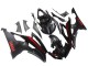 Compra Carenados Moto Yamaha YZF 600 R6 2008-2016 - Negro Brillante Negro Mate Rojo Raya