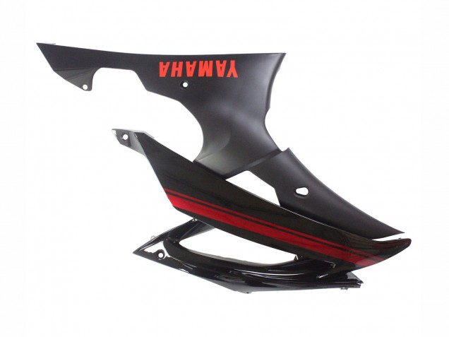 Compra Carenados Moto Yamaha YZF 600 R6 2008-2016 - Negro Brillante Negro Mate Rojo Raya