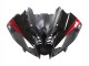 Compra Carenados Moto Yamaha YZF 600 R6 2008-2016 - Negro Brillante Negro Mate Rojo Raya