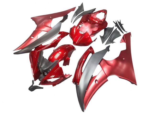 Compra Carenados Moto Yamaha YZF 600 R6 2008-2016 - Rojo Gris