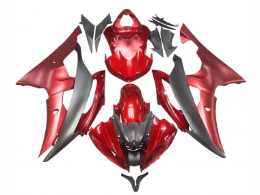Compra Carenados Moto Yamaha YZF 600 R6 2008-2016 - Rojo Gris