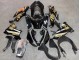 Compra Carenados Moto Kawasaki ZX10R 2021-2025 - Negro Brillante Oro Elf Nieve