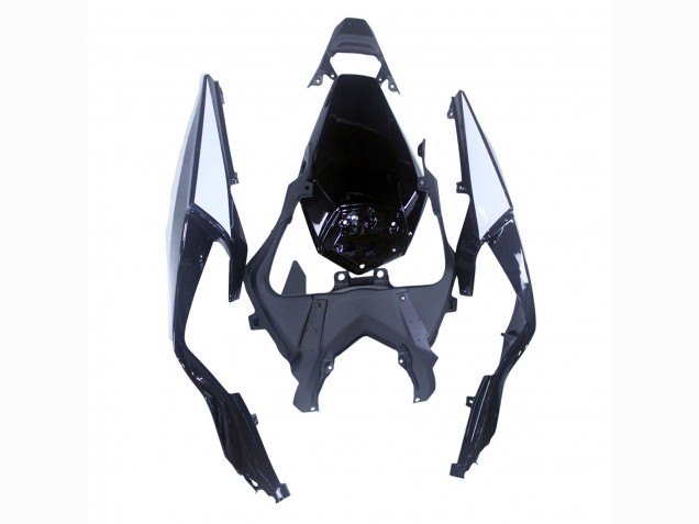 Compra Carenados Moto Kawasaki ZX6R 2019-2022 - Negro Brillante Blanco