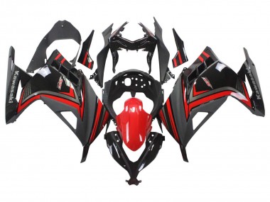 Compra Carenados Moto Kawasaki EX300 2013-2024 - Rojo Negro