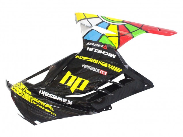 Compra Carenados Moto Kawasaki EX300 2013-2024 - Negro Brillante Amarillo Rojo Verde Azul Blanco