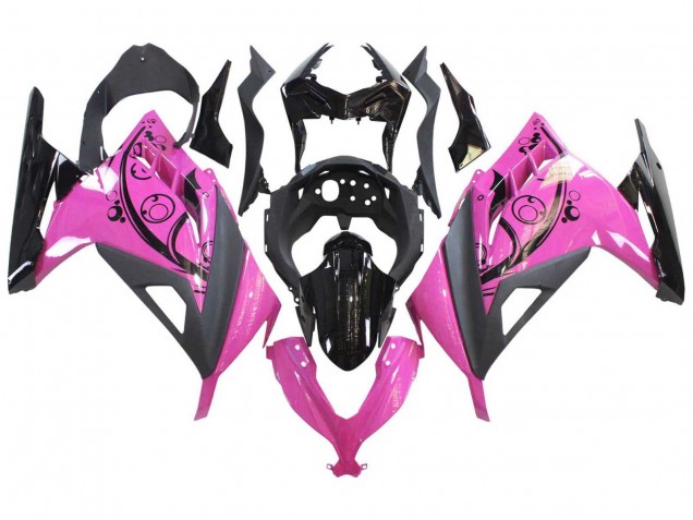Compra Carenados Moto Kawasaki EX300 2013-2024 - Rosa Negro
