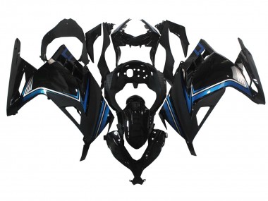 Compra Carenados Moto Kawasaki EX300 2013-2024 - Negro Brillante Azul