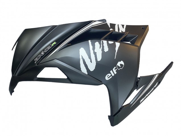 Compra Carenados Moto Kawasaki EX300 2013-2024 - Negro Mate Blanco Elf Nieve