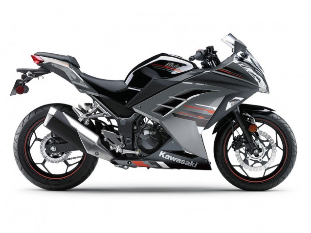 Compra Carenados Moto Kawasaki EX300 2013-2024 - Negro Plata Rojo